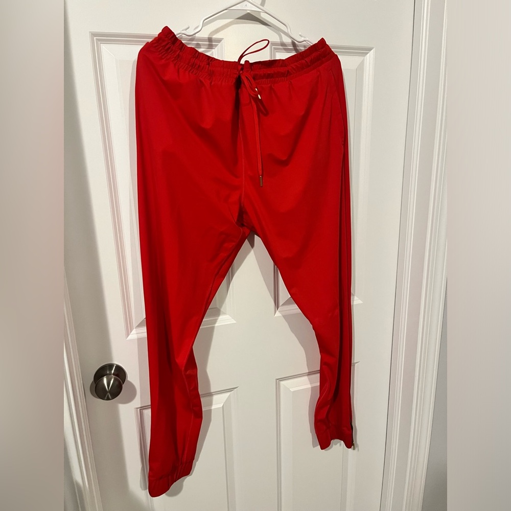 ZYIA Red Everywhere Joggers